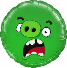 Шар Круг, Angry Birds, Зеленый
