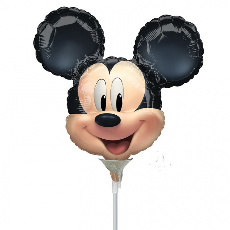 Шар Мини-фигура, Микки Маус Голова / Mickey Mouse Head (в упаковке)