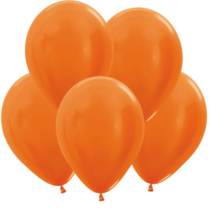 Шар Металл Оранжевый / Orange 561